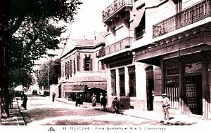 MASCARA - PLACE GAMBETTA ET RUE CLEMENCEAU